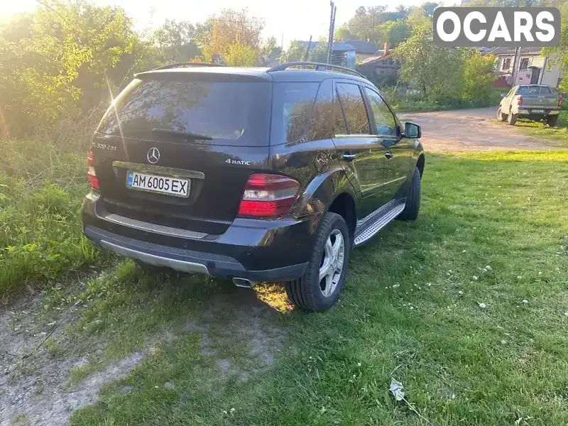 Позашляховик / Кросовер Mercedes-Benz M-Class 2007 3 л. Автомат обл. Житомирська, Житомир - Фото 1/20