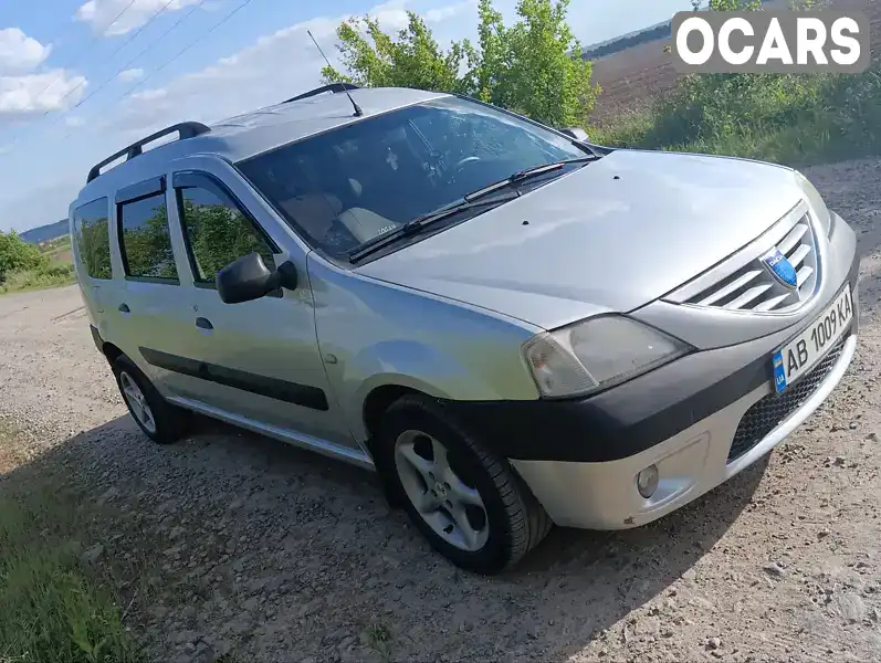 Седан Dacia Logan 2008 1.6 л. Ручная / Механика обл. Винницкая, Бар - Фото 1/12