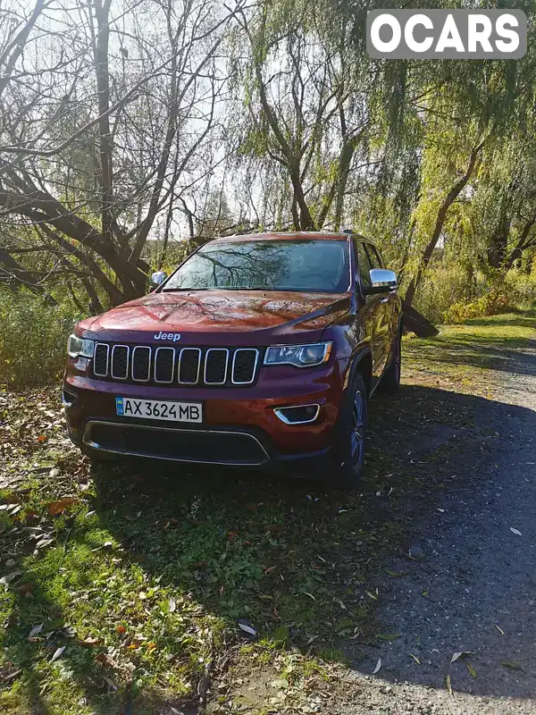 Позашляховик / Кросовер Jeep Grand Cherokee 2018 3.6 л. Автомат обл. Харківська, Харків - Фото 1/12