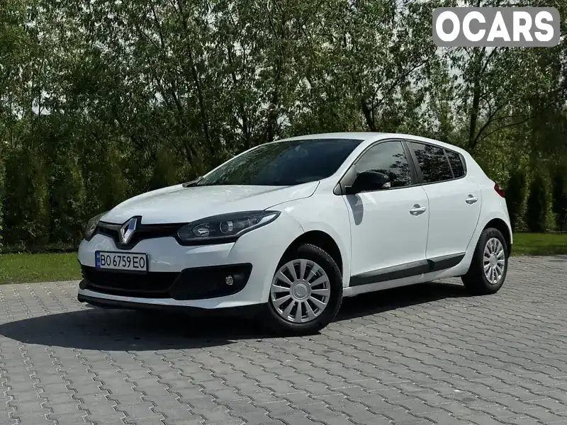 Хетчбек Renault Megane 2014 1.46 л. Ручна / Механіка обл. Тернопільська, Зборів - Фото 1/21