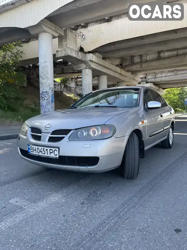 Седан Nissan Almera 2004 1.5 л. Ручна / Механіка обл. Одеська, Одеса - Фото 1/13