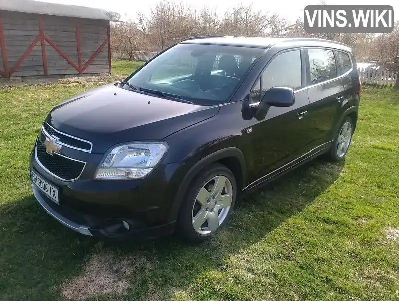 Мінівен Chevrolet Orlando 2011 2 л. Автомат обл. Полтавська, Зіньків - Фото 1/19