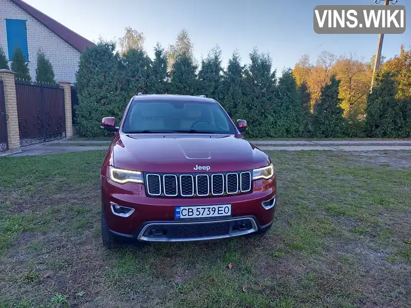 Внедорожник / Кроссовер Jeep Grand Cherokee 2017 2.99 л. Автомат обл. Черниговская, Чернигов - Фото 1/16