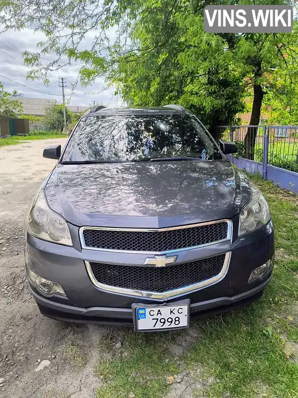 Позашляховик / Кросовер Chevrolet Traverse 2009 3.6 л. Автомат обл. Черкаська, Умань - Фото 1/8