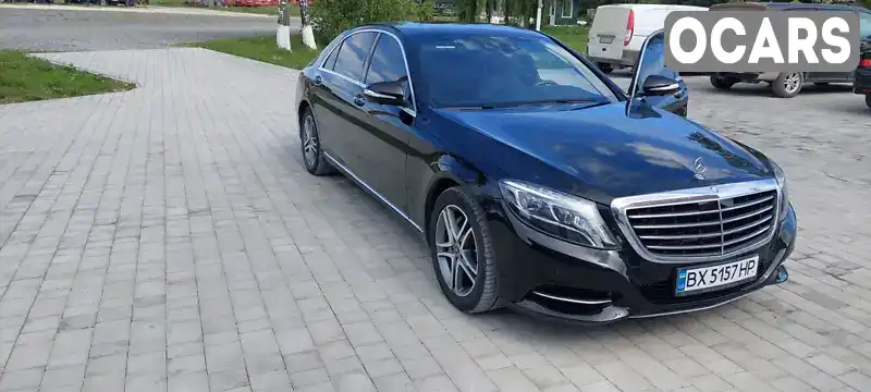 Седан Mercedes-Benz S-Class 2015 2.99 л. Автомат обл. Хмельницька, Хмельницький - Фото 1/12