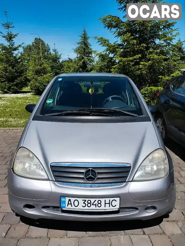 Хетчбек Mercedes-Benz A-Class 1998 1.4 л. Автомат обл. Закарпатська, Мукачево - Фото 1/8