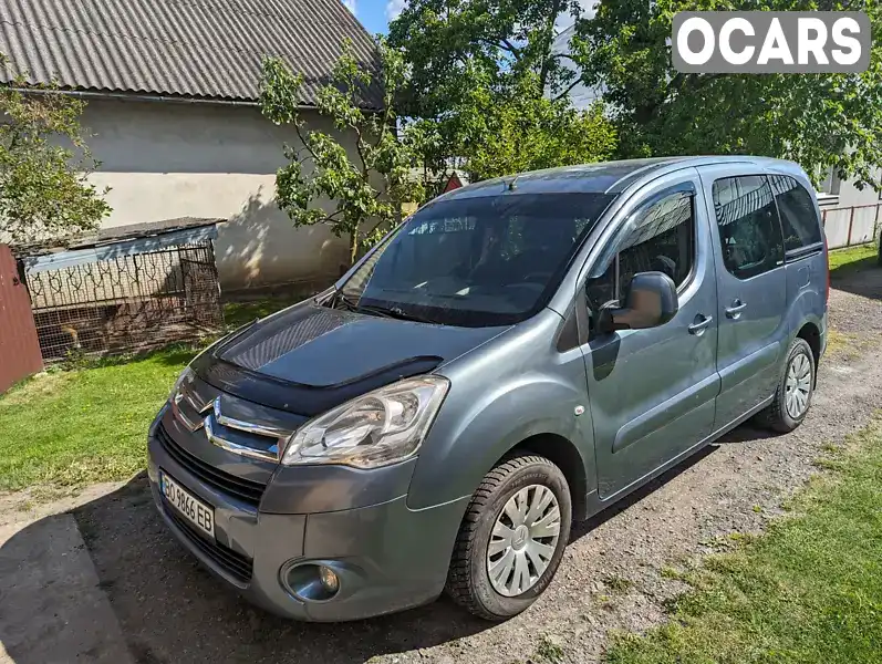 Мінівен Citroen Berlingo 2011 1.6 л. Ручна / Механіка обл. Тернопільська, Бучач - Фото 1/16