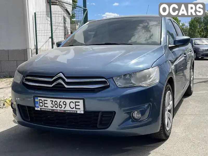 Седан Citroen C-Elysee 2013 1.56 л. Ручна / Механіка обл. Миколаївська, Миколаїв - Фото 1/13