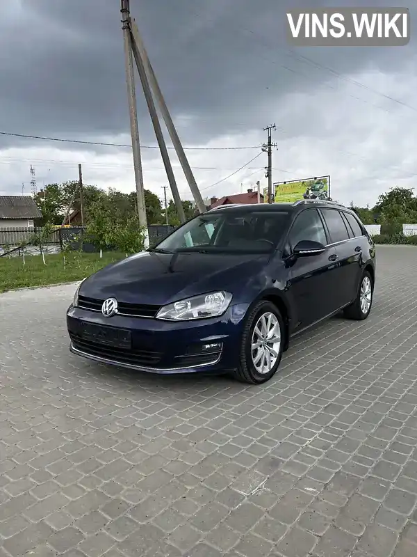 Универсал Volkswagen Golf 2015 1.6 л. Автомат обл. Ивано-Франковская, Снятин - Фото 1/13