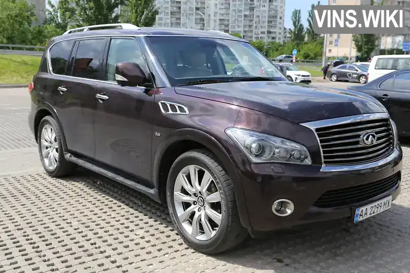 Позашляховик / Кросовер Infiniti QX80 2013 5.6 л. Автомат обл. Київська, Київ - Фото 1/21