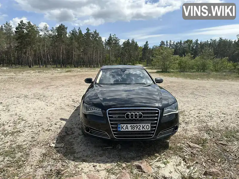 Седан Audi A8 2012 6.3 л. Автомат обл. Киевская, Киев - Фото 1/12