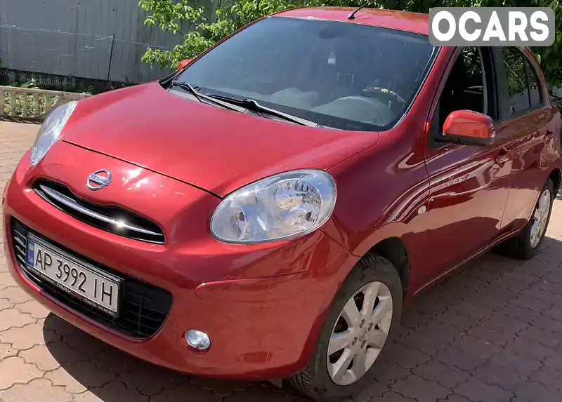 Хетчбек Nissan Micra 2013 1.2 л. Автомат обл. Запорізька, Запоріжжя - Фото 1/4