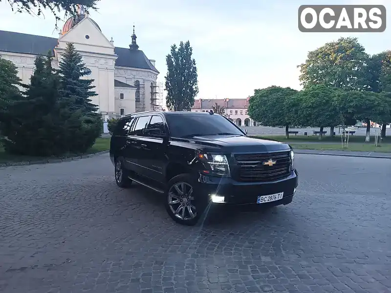 Позашляховик / Кросовер Chevrolet Suburban 2015 5.3 л. Автомат обл. Львівська, Львів - Фото 1/21