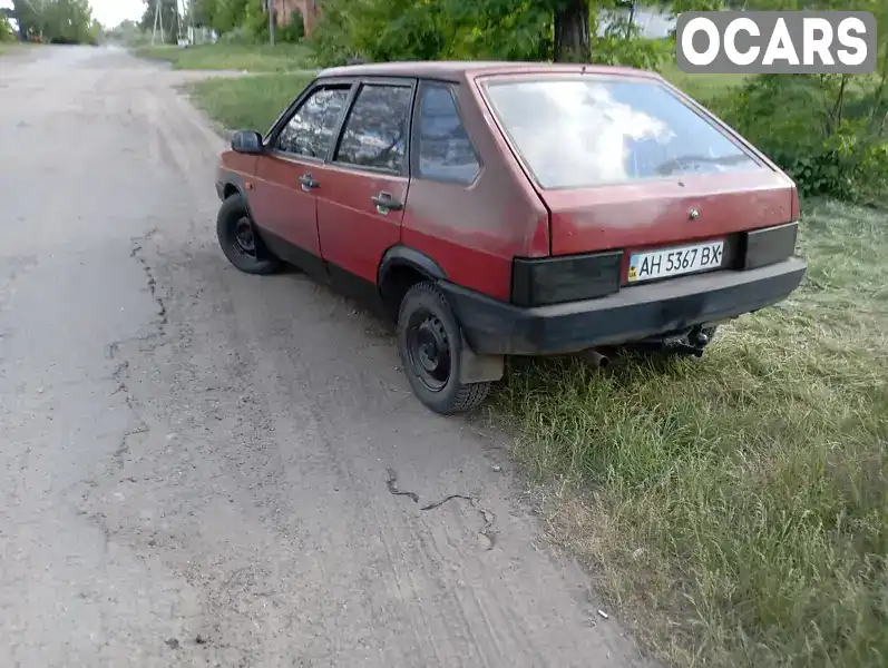 Хетчбек ВАЗ / Lada 2109 1995 1.29 л. Ручна / Механіка обл. Донецька, Слов'янськ - Фото 1/5