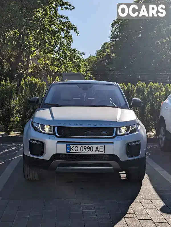 Позашляховик / Кросовер Land Rover Range Rover Evoque 2016 2 л. Автомат обл. Закарпатська, Ужгород - Фото 1/21