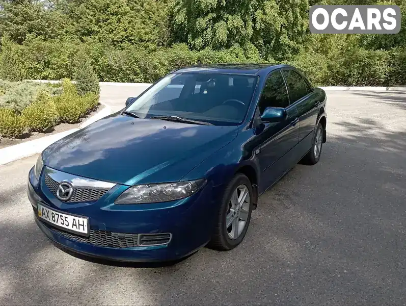 Седан Mazda 6 2006 2 л. Ручна / Механіка обл. Харківська, Зміїв - Фото 1/12