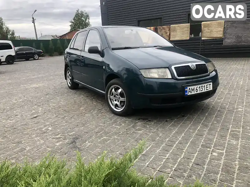 Хетчбек Skoda Fabia 2001 1.39 л. Ручна / Механіка обл. Житомирська, Коростишів - Фото 1/15