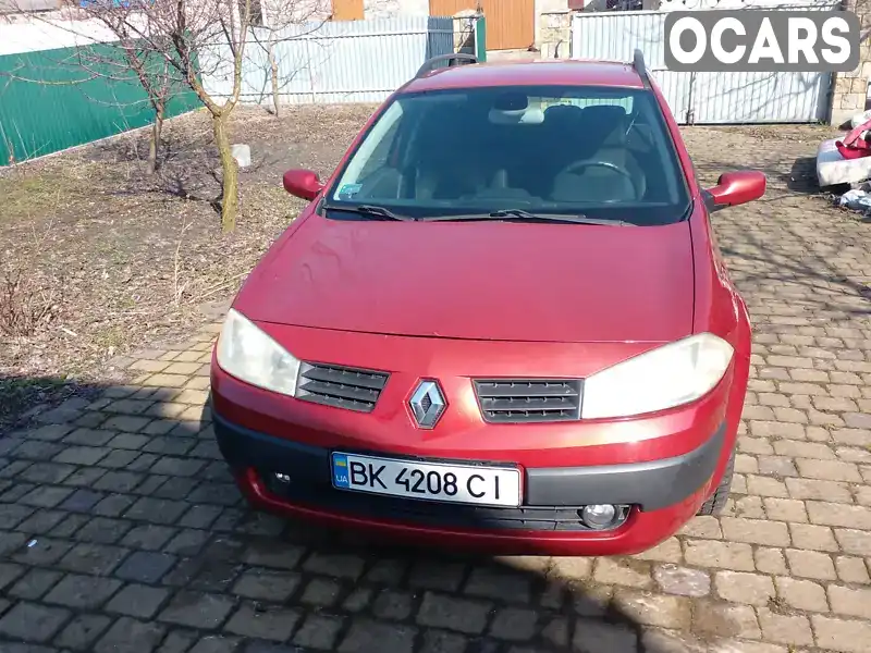 Універсал Renault Megane 2005 1.6 л. Ручна / Механіка обл. Рівненська, Радивилів - Фото 1/10