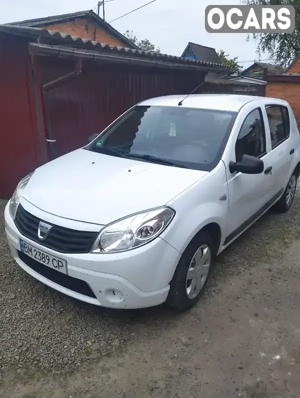 Хетчбек Dacia Sandero 2011 1.2 л. обл. Сумська, Ромни - Фото 1/13