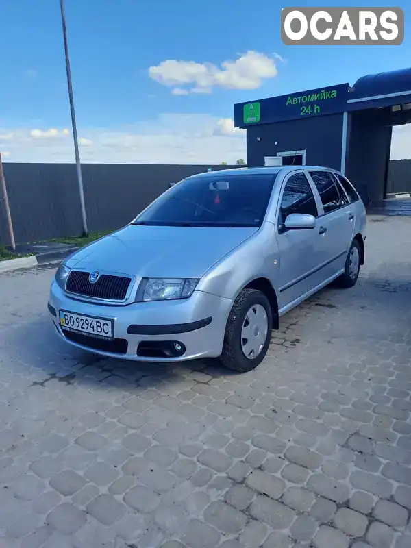 Універсал Skoda Fabia 2007 1.4 л. Ручна / Механіка обл. Тернопільська, Теребовля - Фото 1/8