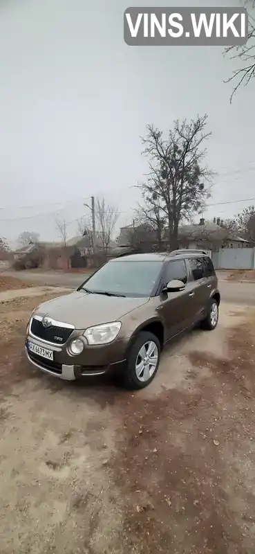 Позашляховик / Кросовер Skoda Yeti 2012 2 л. Ручна / Механіка обл. Харківська, Харків - Фото 1/21