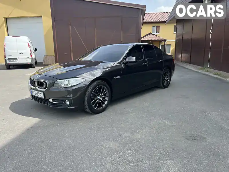 Седан BMW 5 Series 2013 2 л. Автомат обл. Київська, location.city.kriukivshchyna - Фото 1/21