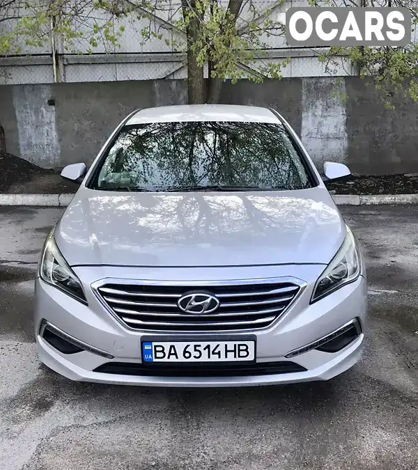 Седан Hyundai Sonata 2015 2.36 л. Автомат обл. Кіровоградська, Кропивницький (Кіровоград) - Фото 1/10