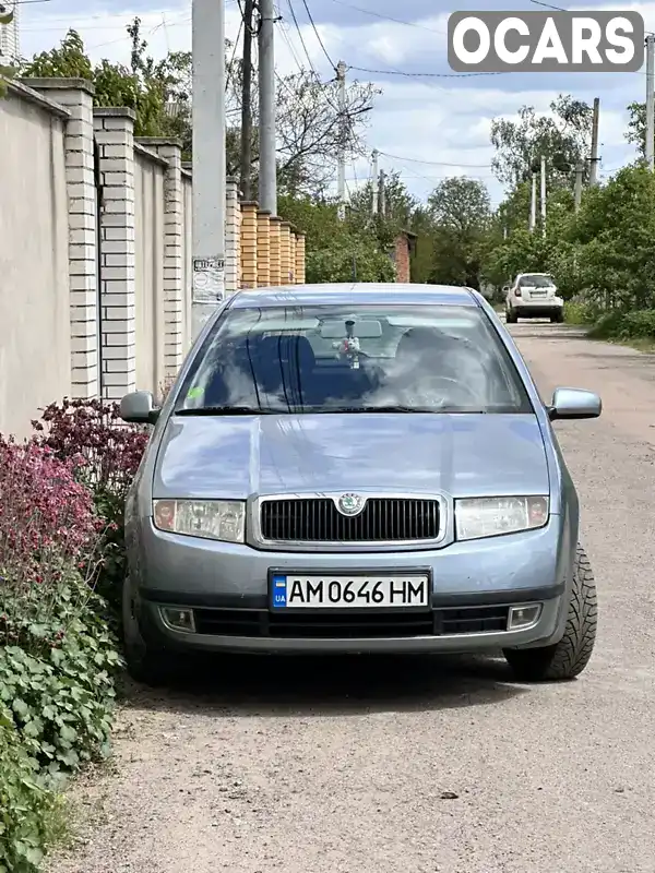 Хетчбек Skoda Fabia 2004 1.39 л. Автомат обл. Житомирська, Житомир - Фото 1/7