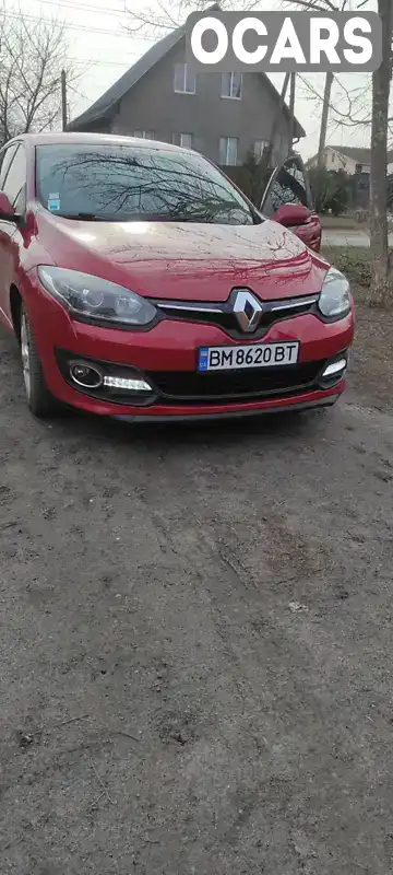 Хетчбек Renault Megane 2015 1.46 л. Ручна / Механіка обл. Сумська, Охтирка - Фото 1/21