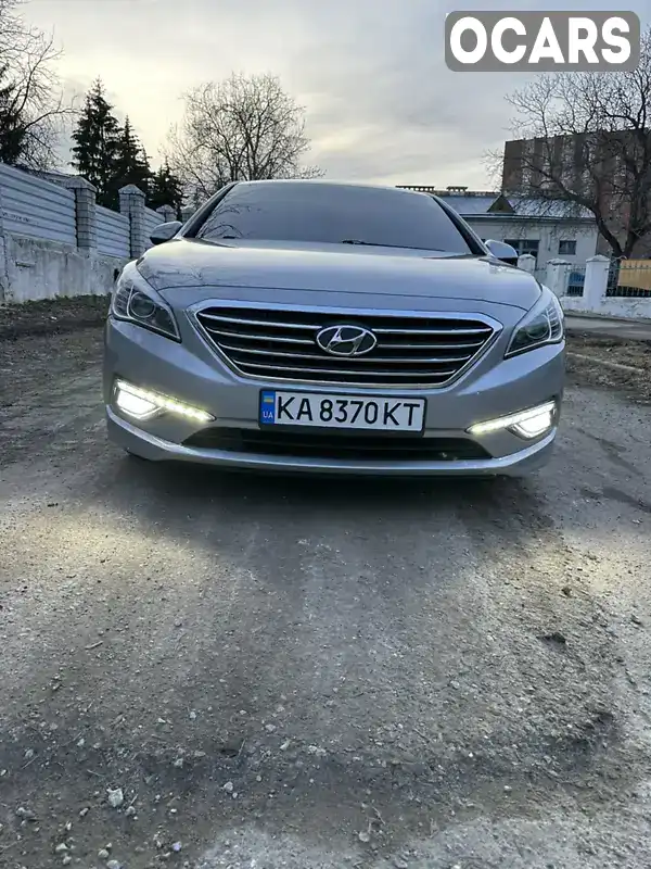 Седан Hyundai Sonata 2015 2.4 л. Автомат обл. Полтавська, Полтава - Фото 1/15