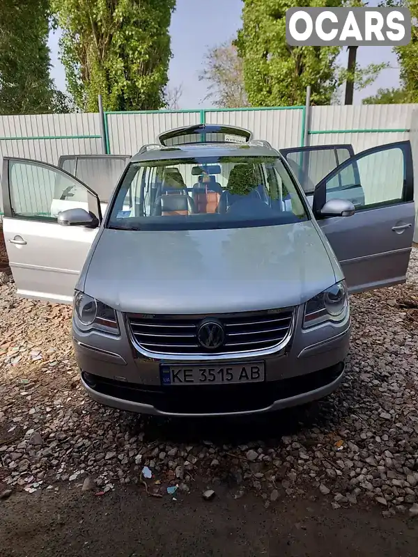 Мінівен Volkswagen Touran 2007 1.39 л. Ручна / Механіка обл. Дніпропетровська, Зеленодольськ - Фото 1/6