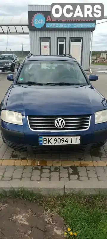 Універсал Volkswagen Passat 2001 1.6 л. Ручна / Механіка обл. Рівненська, Костопіль - Фото 1/9