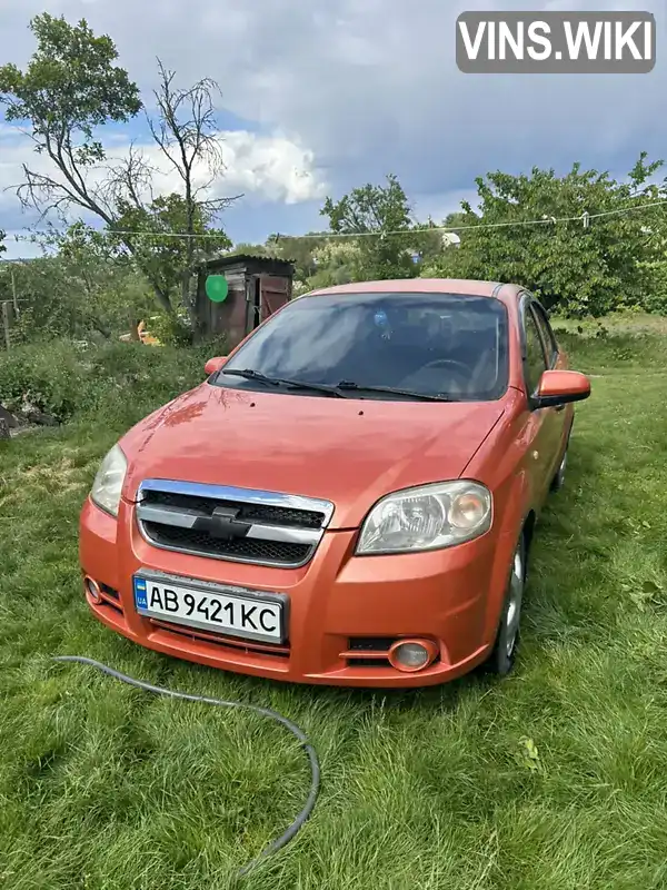 Седан Chevrolet Aveo 2006 1.6 л. Ручная / Механика обл. Винницкая, Пищанка - Фото 1/14