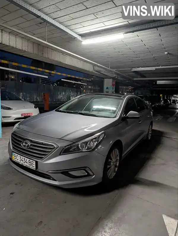 Седан Hyundai Sonata 2015 2 л. Автомат обл. Львовская, Львов - Фото 1/21