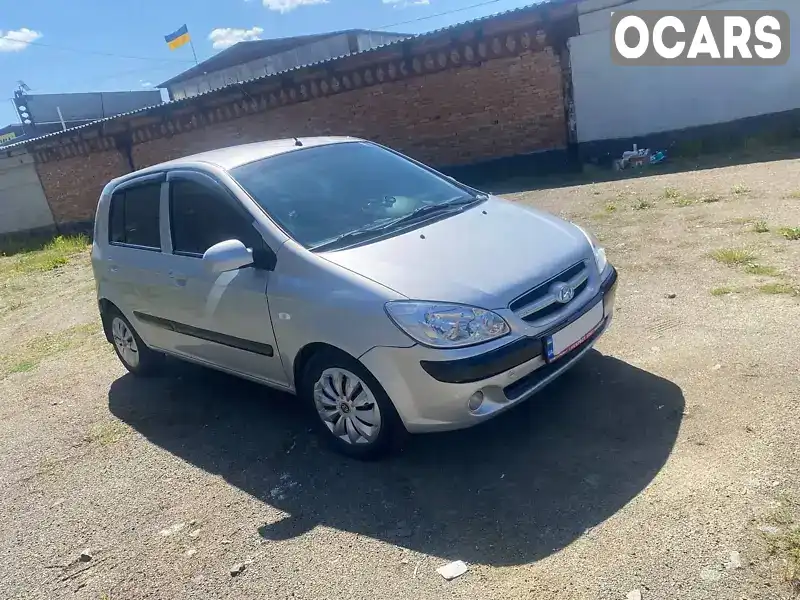 Хетчбек Hyundai Getz 2007 1.4 л. Ручна / Механіка обл. Хмельницька, Хмельницький - Фото 1/16