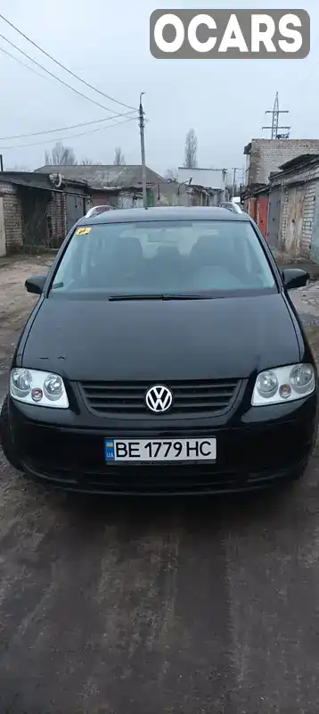 Мінівен Volkswagen Touran 2004 1.6 л. Ручна / Механіка обл. Миколаївська, Миколаїв - Фото 1/9