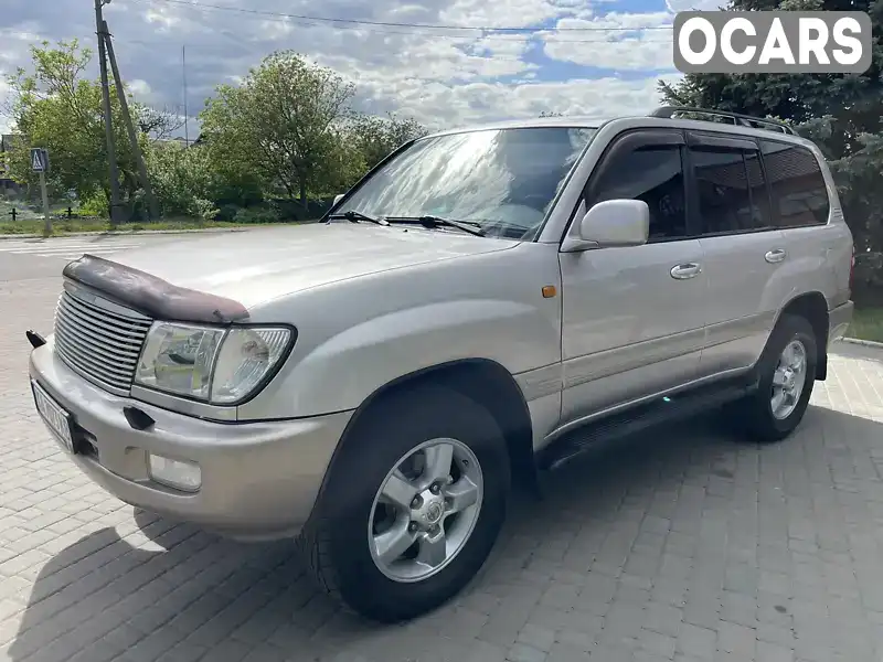 Позашляховик / Кросовер Toyota Land Cruiser 2003 4.66 л. Автомат обл. Черкаська, Шпола - Фото 1/21