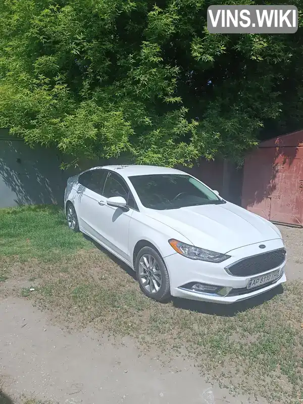 Седан Ford Fusion 2016 2.5 л. Автомат обл. Запорізька, Запоріжжя - Фото 1/7