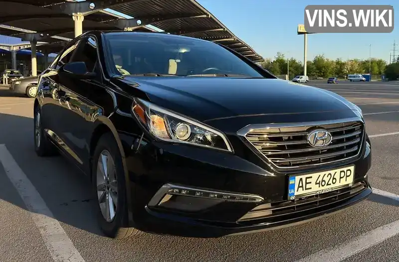 Седан Hyundai Sonata 2015 2.4 л. Автомат обл. Запорожская, Запорожье - Фото 1/17