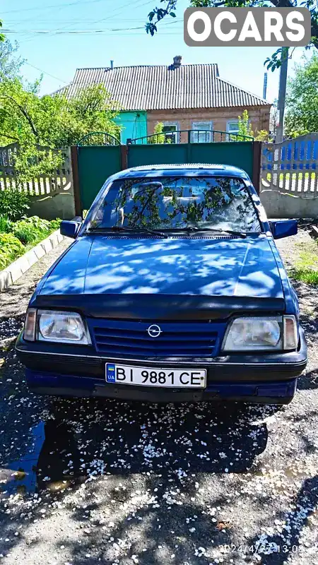 Седан Opel Ascona 1986 1.8 л. Ручная / Механика обл. Полтавская, Полтава - Фото 1/5