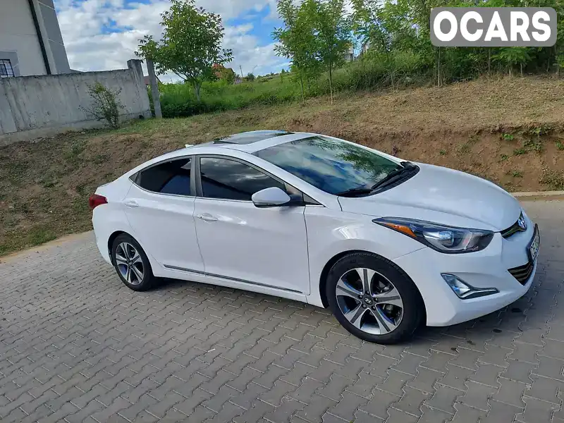 Седан Hyundai Elantra 2014 2 л. Автомат обл. Черновицкая, Черновцы - Фото 1/21