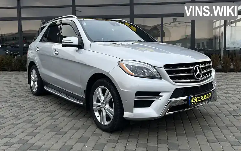 Позашляховик / Кросовер Mercedes-Benz M-Class 2014 2.99 л. Автомат обл. Закарпатська, Мукачево - Фото 1/21