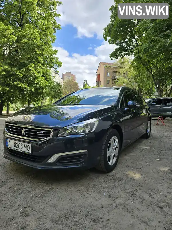 Універсал Peugeot 508 2015 1.6 л. Ручна / Механіка обл. Київська, Київ - Фото 1/21