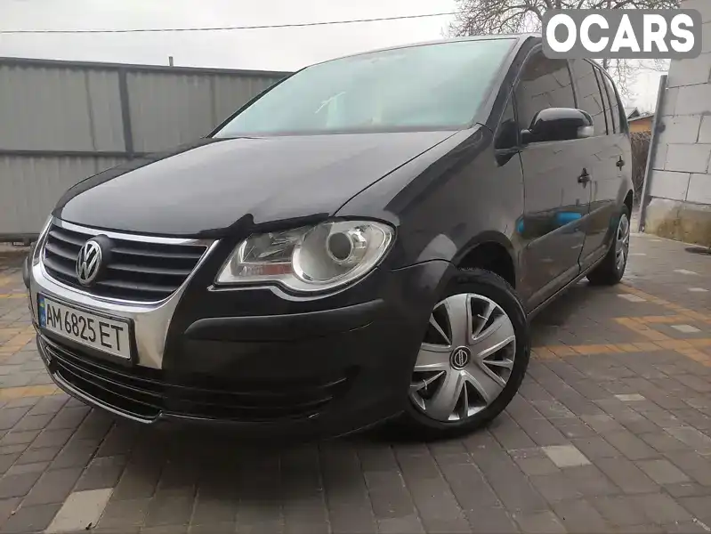 Мінівен Volkswagen Touran 2009 1.98 л. Ручна / Механіка обл. Вінницька, Жмеринка - Фото 1/13