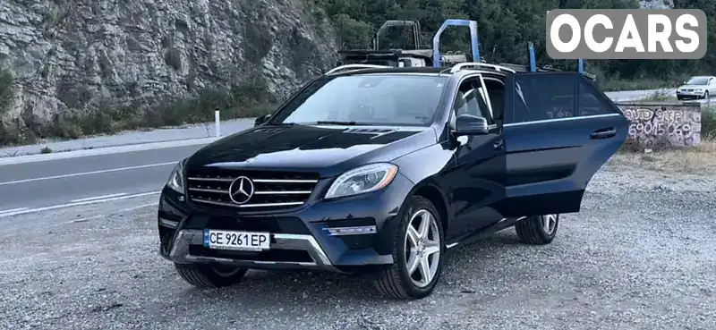 Позашляховик / Кросовер Mercedes-Benz M-Class 2015 3 л. Автомат обл. Чернівецька, Чернівці - Фото 1/21