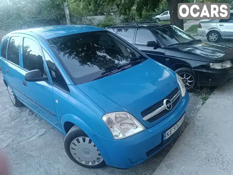 Мікровен Opel Meriva 2004 1.6 л. Ручна / Механіка обл. Дніпропетровська, Дніпро (Дніпропетровськ) - Фото 1/15