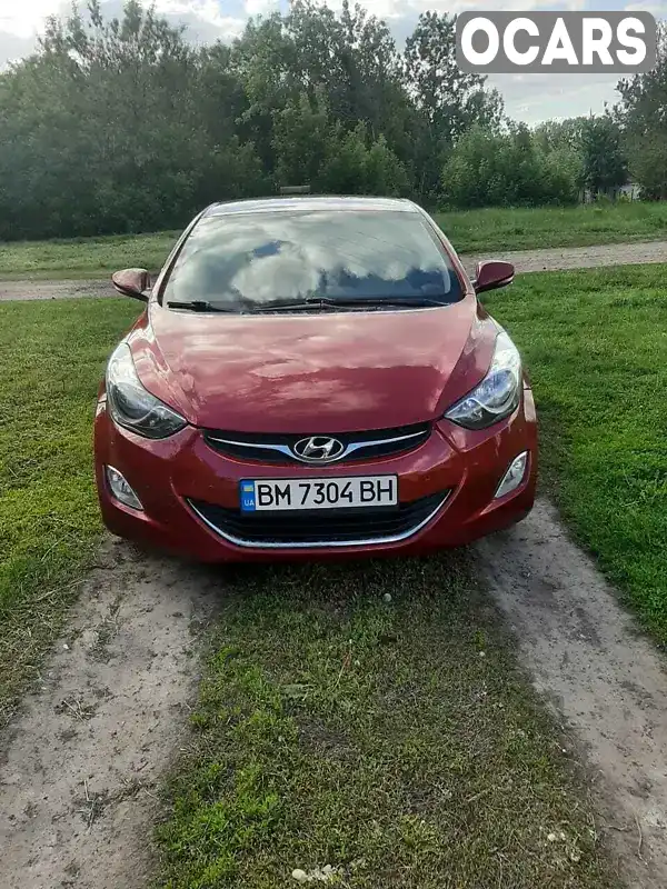 Седан Hyundai Elantra 2012 1.8 л. Ручна / Механіка обл. Сумська, Суми - Фото 1/9