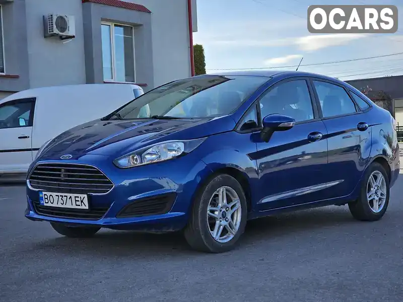 Седан Ford Fiesta 2018 1.6 л. Автомат обл. Тернопільська, Тернопіль - Фото 1/21