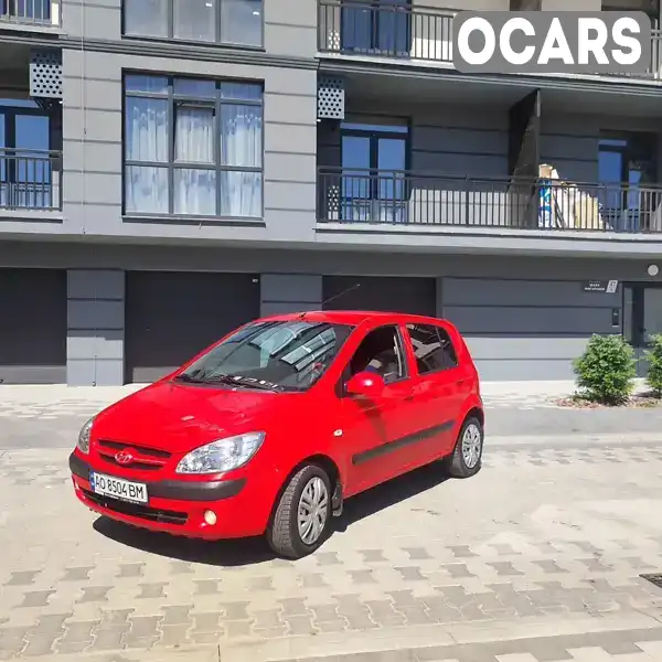 Хетчбек Hyundai Getz 2008 1.6 л. Автомат обл. Закарпатська, Ужгород - Фото 1/21