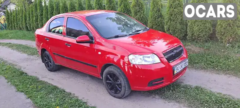 Седан Chevrolet Aveo 2007 1.5 л. Ручная / Механика обл. Ивано-Франковская, Калуш - Фото 1/12